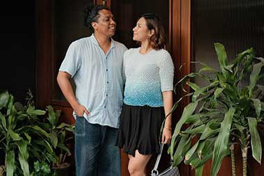 Begini Manisnya Pesan Arie Kriting untuk Indah Permatasari di Ulang Tahun Pernikahan