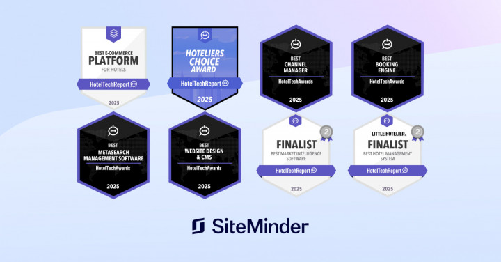 SiteMinder Raih 6 Penghargaan di HotelTechAwards 2025