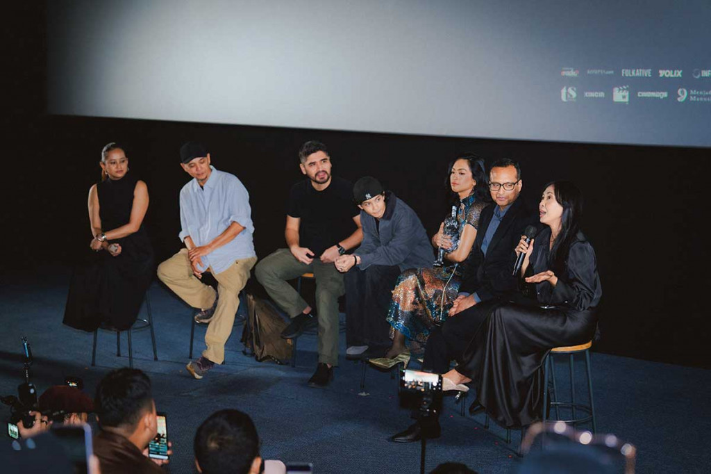 Jumpa pers film Bayang Bayang Anak Jahanam