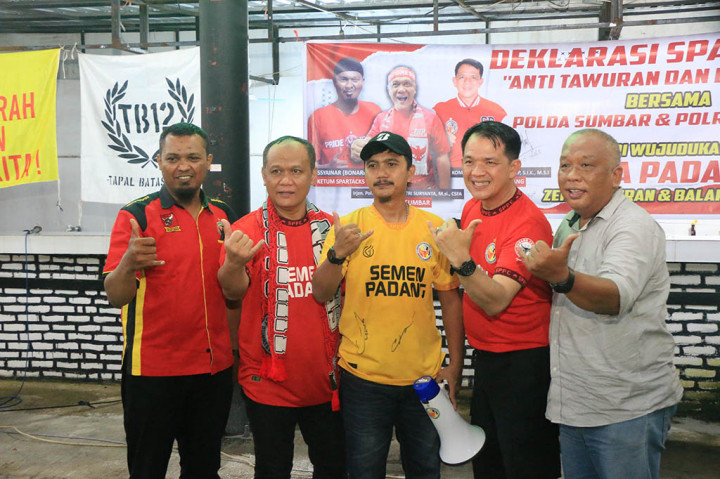 Polda Sumbar Deklarasi Anti Tawuran dan Balap Liar di Kota Padang