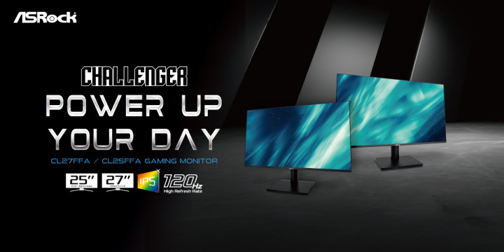 ASRock Rilis Monitor Gaming Terbaru di Seri Challenger