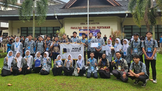 Tim Riset MAN 4 Jakarta Borong 8 Medali di Ajang Global Youth Invention and Innovation Fair 2025