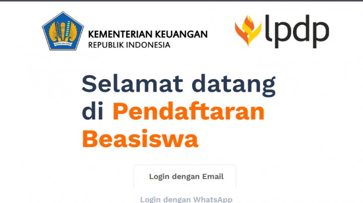 Link dan Panduan Pembuatan Akun untuk Daftar Beasiswa LPDP 2025 Tahap 1