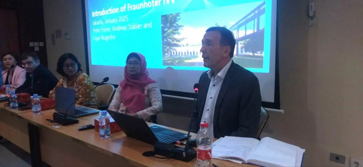 BRIN dan Fraunhofer IVV Bahas Kerja Sama Teknologi Keberlanjutan