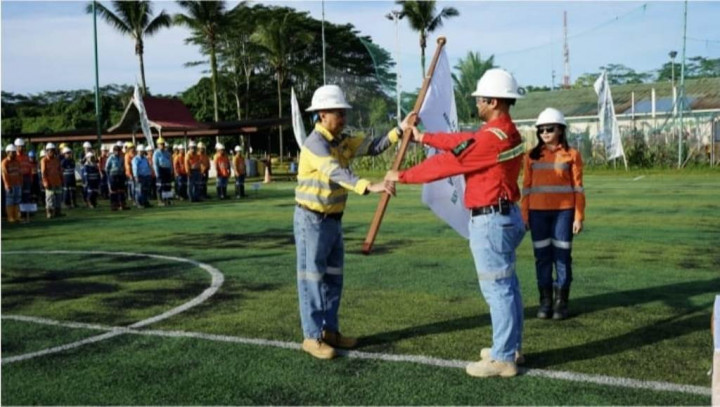 Tambang Emas Gosowong Sambut Semangat Bulan K3 Nasional 2025 dengan Apel Pembukaan