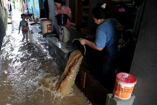 Banjir Terjang Bandarlampung, Ratusan Rumah Terdampak