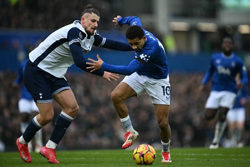 Hasil Liga Inggris: Everton Perpanjang Penderitaan Tottenham