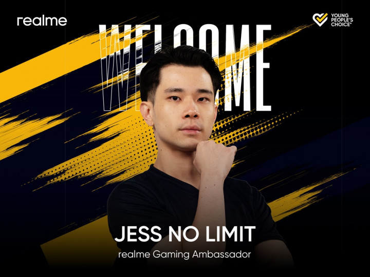 Jess No Limit Jadi realme Gaming Ambassador