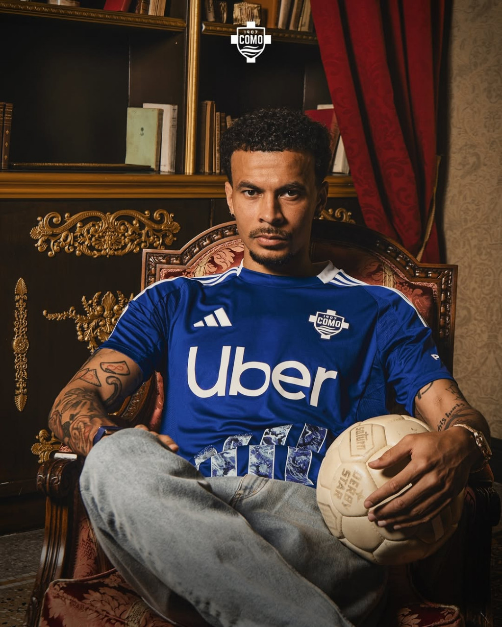 Dele Alli resmi gabung Como (Instagram @ComoFootball)