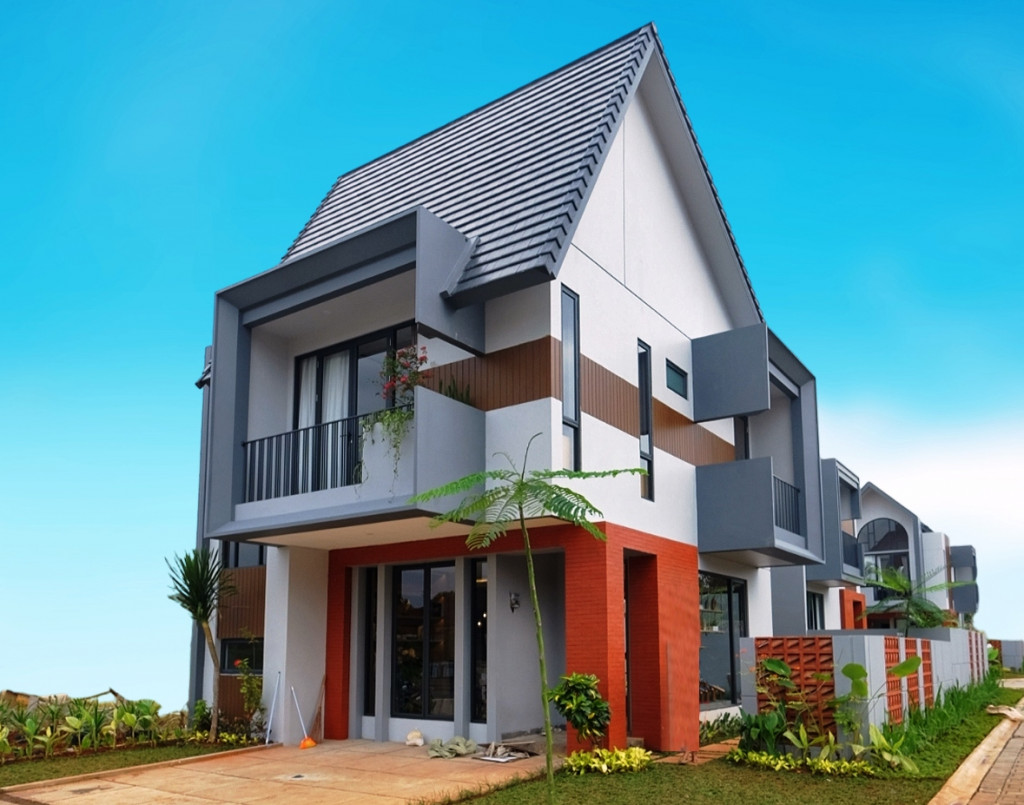 Desain bangunan modern resort di Parung. Foto: Sakatama Development