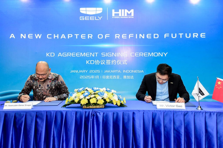 Kini Giliran Geely Gunakan Fasilitas Perakitan Handal