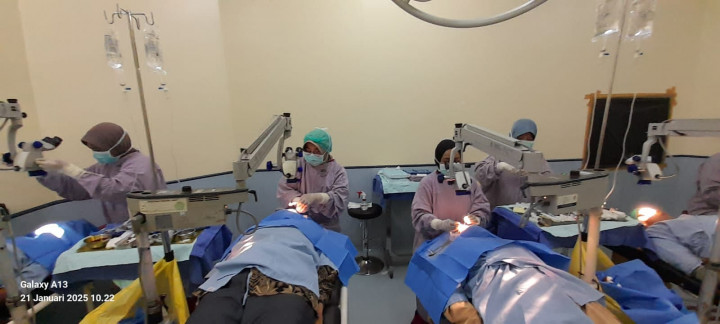 PosIND Dukung Pertiwi Jabar Gelar Bakti Sosial Operasi Katarak untuk 200 Orang di RS Cililin