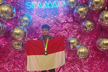 Keren! Putra Musisi Jason Ranti Juara Olimpiade Matematika Internasional