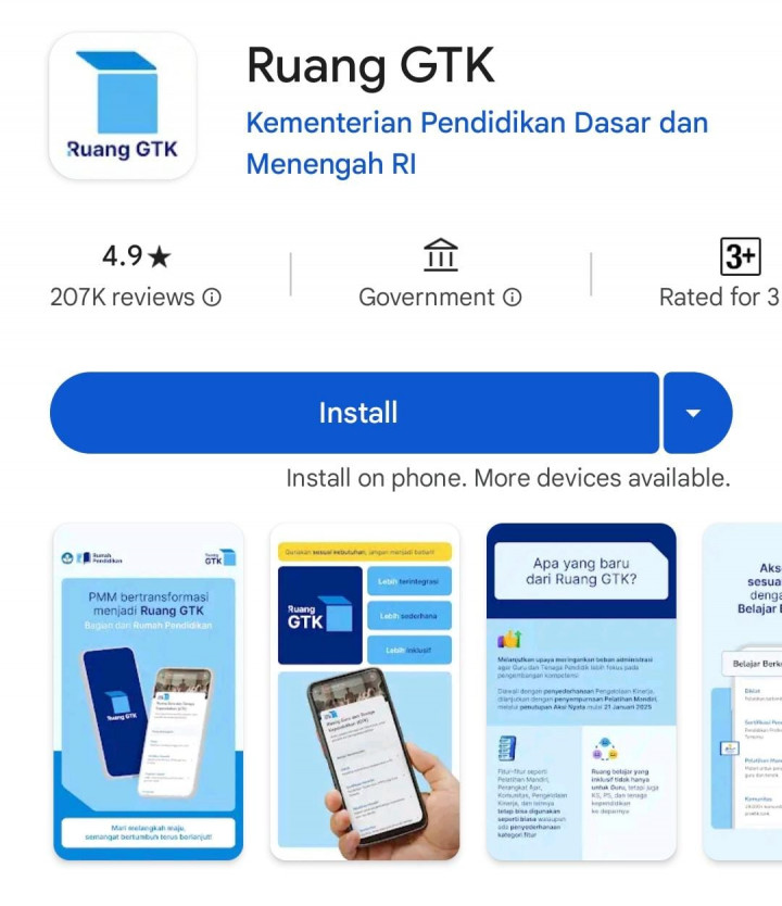 Apa Itu Ruang GTK, Pengganti Platform Merdeka Mengajar? Cek Info Lengkapnya di Sini