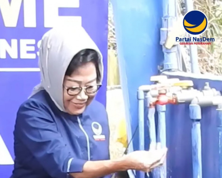 NasDem Resmikan Program Aksi Air Bersih untuk Warga Pandeglang, Memberikan Solusi Jangka Panjang
