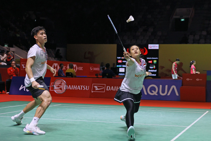 Indonesia Masters 2025: Verrell/Pitha Tersingkir pada Babak Pertama