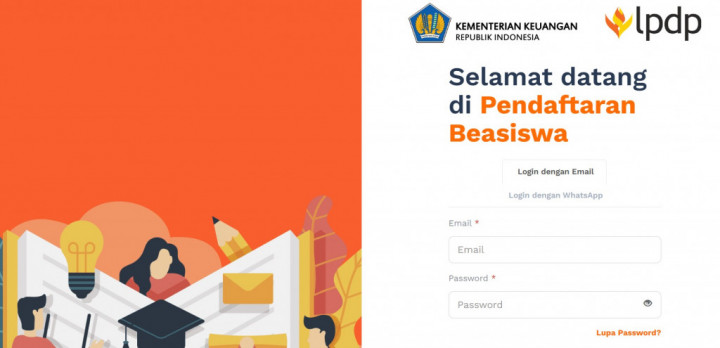 Cara Login Pendaftaran Beasiswa LPDP 2025, Ini Langkahnya