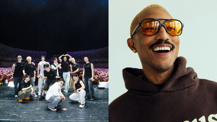 SEVENTEEN Kolaborasi dengan Pharrell Williams di Lagu 'Bad Influence'