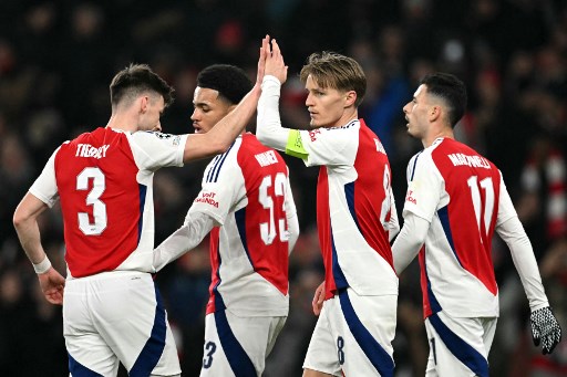 Liga Champions: Arsenal Lumat Dinamo Zagreb 3-0