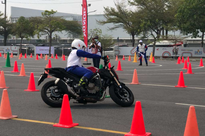 Bukan Hanya Buat Instruktur, 80 Persen Ilmu Safety Riding Honda Dipakai ke Masyarakat!