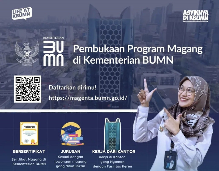Magenta BUMN Kembali Dibuka, Mahasiswa Tingkat Akhir dan <i>Fresh Graduate</i> Merapat