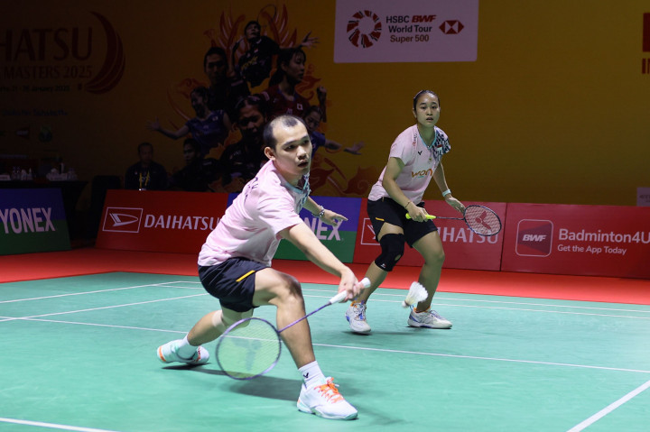 Indonesia Masters 2025: Ganda Campuran Tuan Rumah Hampir Habis di Babak 16 Besar