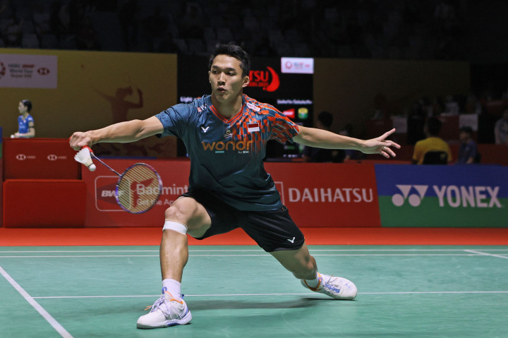Indonesia Masters 2025: Jonatan Raih Tiket Perempat Final setelah Tanding Tiga Gim