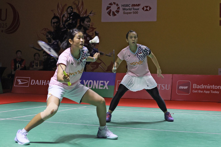 Indonesia Masters 2025: Kewalahan Redam Serangan Lawan, Ana/Tiwi Terhenti di Perempat Final