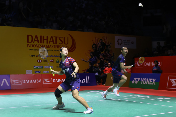 Indonesia Masters 2025: Rinov/Lisa Tembus Semifinal Perdana