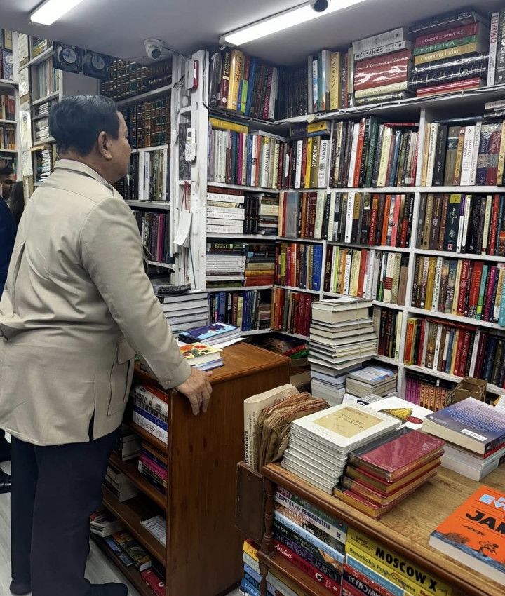 Mengenal Bahrisons Booksellers, Toko Buku Legendaris Langganan Prabowo di Khan Market New Delhi