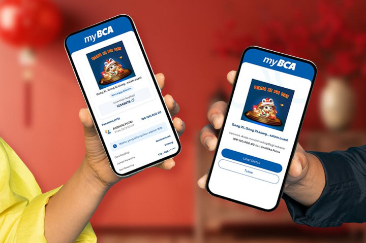 <i>Nggak</i> Ribet, Begini Kirim Angpao Pakai Fitur BagiBagi myBCA