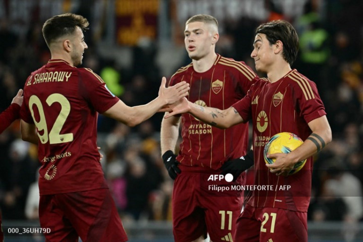 Udinese vs Roma: Dua Penalti Bantu Serigala Terkam Zebra