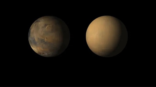 Researchers Discover Link Between Energy Imbalances and Mars’s Dust Storms