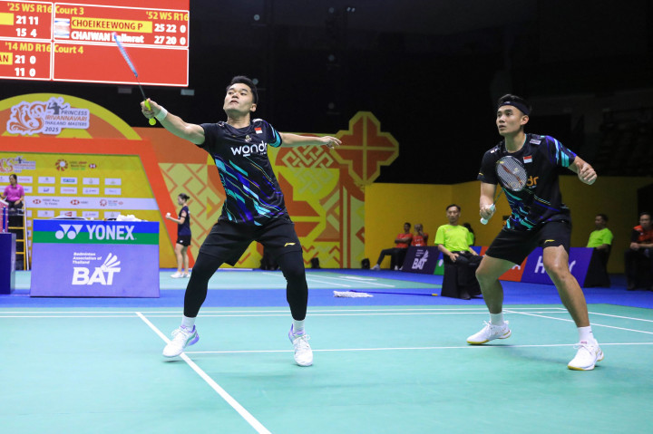 Thailand Masters 2025: Rotasi Apik Lawan Bikin Leo/Bagas Terkapar