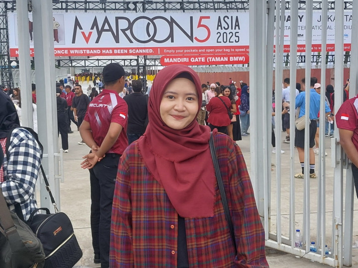Hoki Seumur Hidup! Penonton Ini Dapat Tiket Gratis Konser Maroon 5 di Jakarta