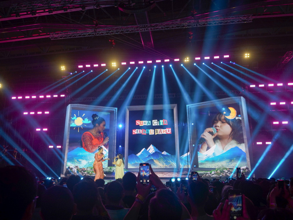 Gempi di konser Yura Yunita (Foto: instagram)