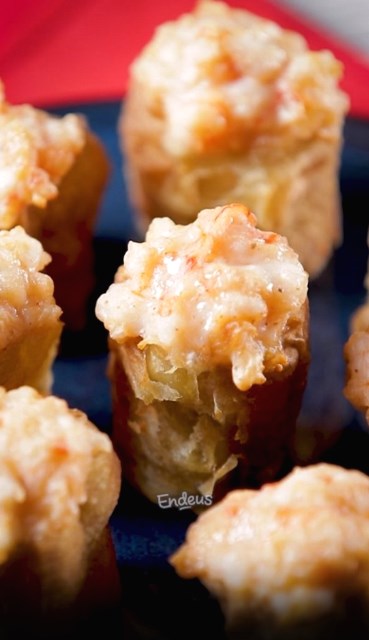 Cakwe Udang Crispy Masak dengan Air Fryer