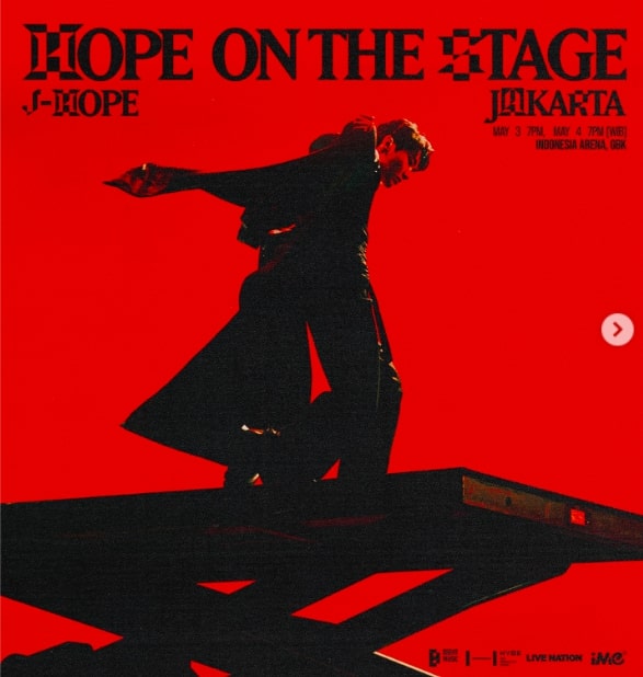 Daftar Harga Tiket dan Benefit Konser J-Hope BTS di Jakarta