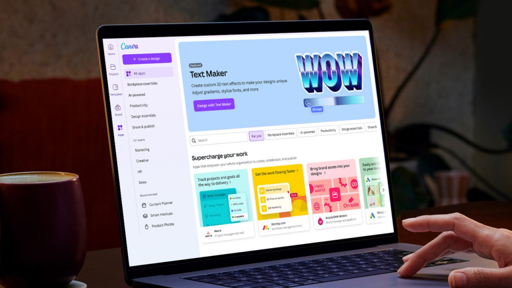 Cara menambahkan foto di canva lewat hp dan laptop