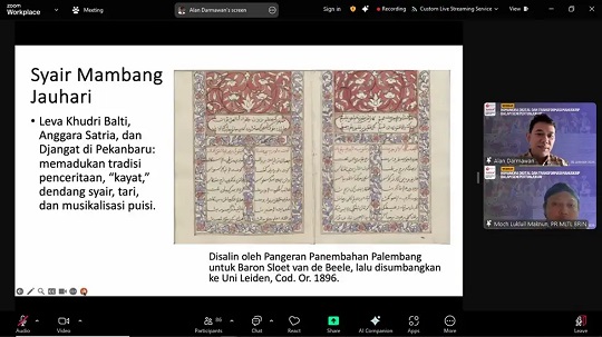 Modernisasi Naskah Kuno dengan Seni Pertunjukan Lewat Humaniora Digital