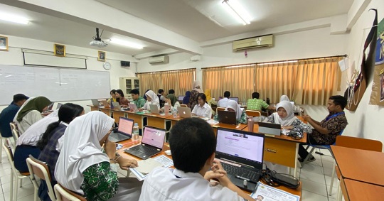 3.105 Peserta Ikut Tes Penerimaan Siswa Baru SMA Labschool UNJ