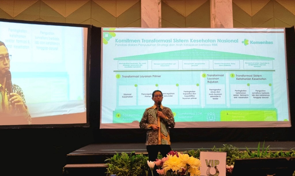 Chief of Technology Transformation Office (TTO) Kementerian Kesehatan (Kemenkes) RI Setiaji, S.T, M.Si. Dok. Ist