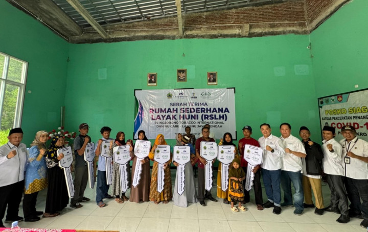 Nojorono Bersama LazizNu Turut Dukung Program RSLH Pemprov Jawa Tengah di Kebumen