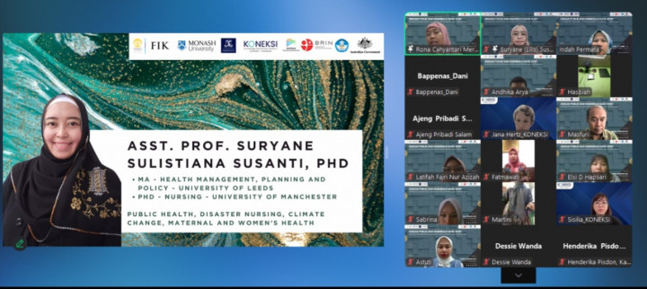 Riset Kolaborasi UI Kaji Dampak Perubahan Iklim Terhadap Kesehatan Perempuan