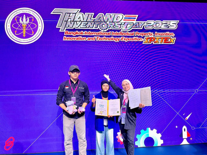 Bersaing di Kancah Internasional, ITPLN Raih Gold Medal di IPITEx Bangkok