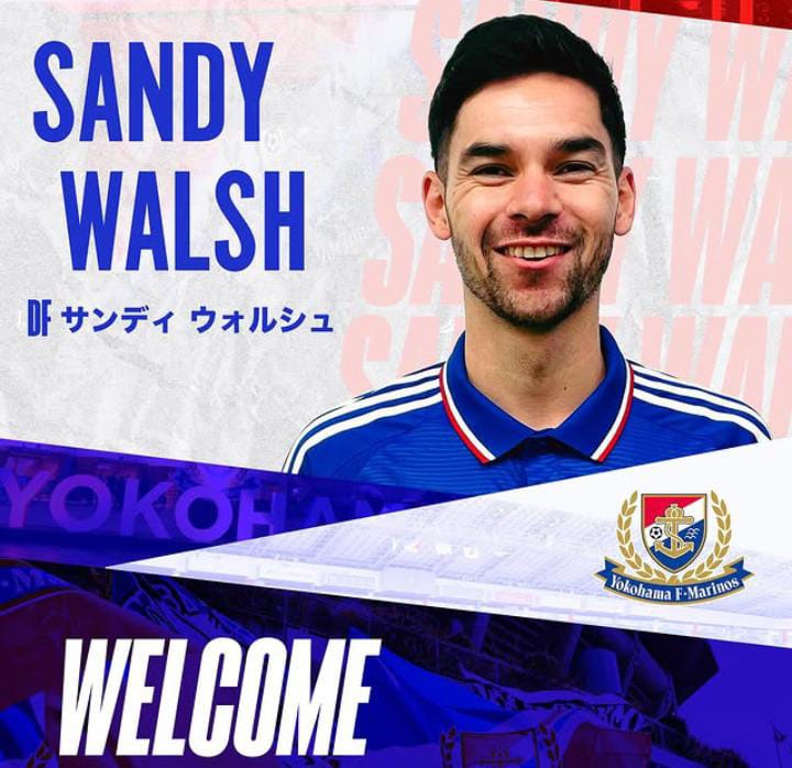 Sandy Walsh tak Sabar Merumput Bersama Yokohama F Marinos