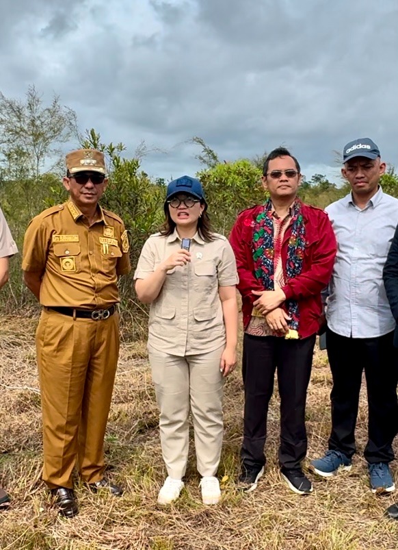 Wamen Stella Pastikan Pembangunan SMA Unggul Garuda Akan Jaga Ekosistem Hutan