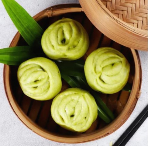 Bakpao Pandan Isi Cokelat, Asli Lumer di Mulut