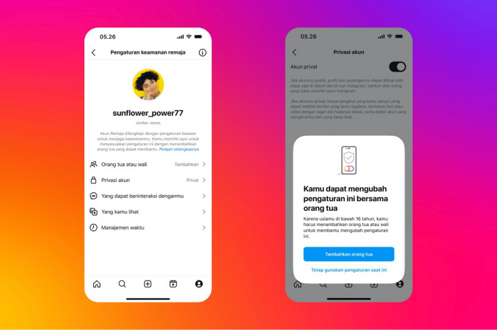 Meta Mulai Buka Akun Remaja Instagram ke Asia Pasifik