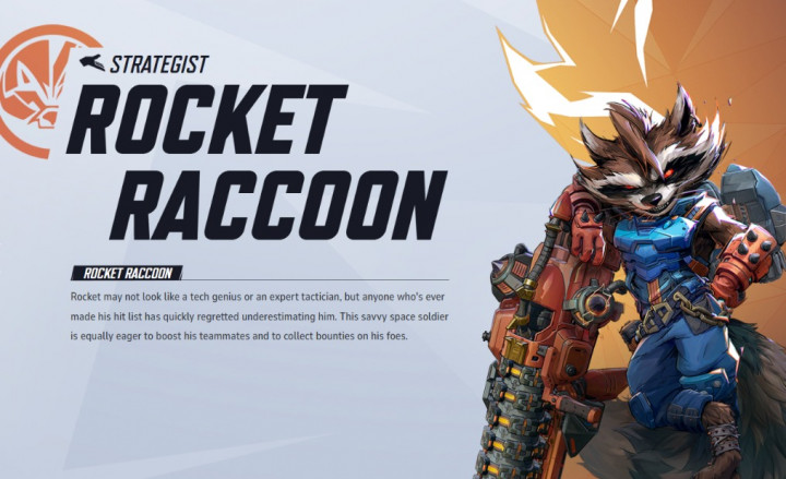 Strategi Hadapi Rocket Raccoon di Marvel Rivals